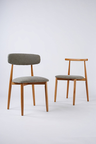 СТУЛ ОБЕДЕННЫЙ ЧИЛИ - ДУБ.ВЫБЕЛ/SKANDI 21