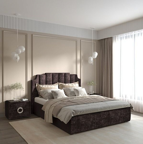 КРОВАТЬ НИКА-АТР 180*200 ПМ С 2 ЯЩ BELLA 01