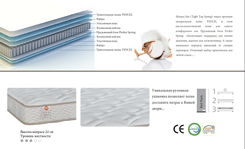 МАТРАС IRIS BRN (0110702928)