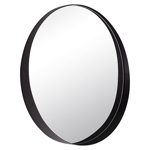 ЗЕРКАЛО 5057-Zm1 - В РАМЕ/ЦВЕТ ЧЕРНЫЙ/D 50.5СМ