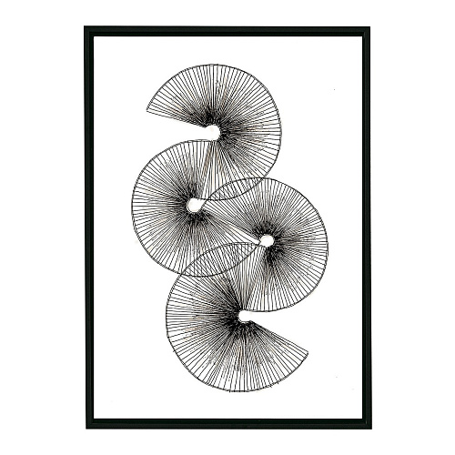 КАРТИНА С РАМОЙ KUADRO - CS7218-B PURE