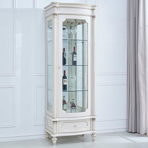 ВИТРИНА 1-ДВ ASTORIA WHITE (0060110320) ВИТРИНА 1-ДВ ASTORIA WHITE (0060110320)