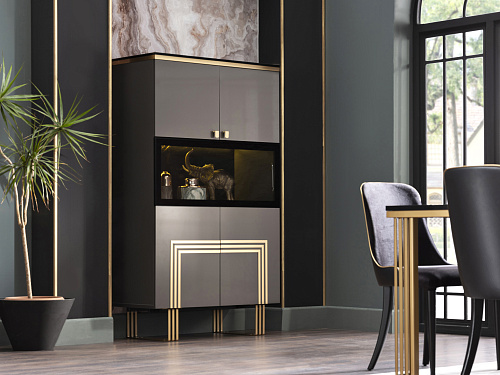 ВИТРИНА 2-ДВ CARLINO - CARL-13