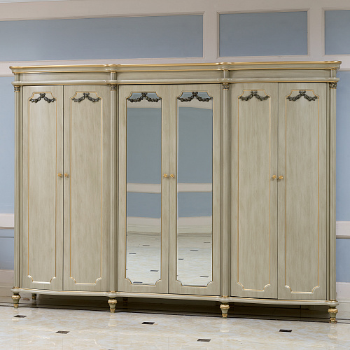 ШКАФ 6-ДВ ASTORIA OLIVE (0041880085)