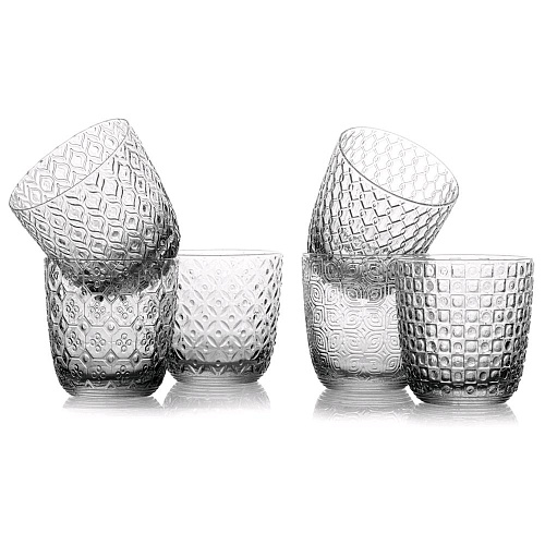 НАБОР СТАКАНОВ IVV - 8240.1 SIXTIES CLEAR