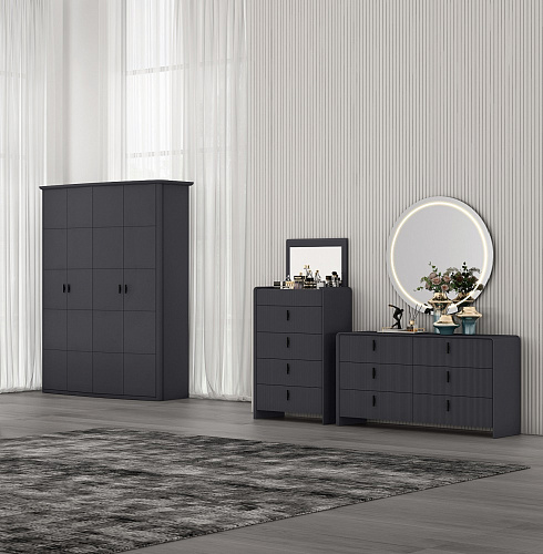 ШКАФ 4-ДВ NAOMI (0041860487)