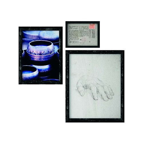 КАРТИНА С РАМОЙ CONTEMPORARY - 99312XS НАБОР ИЗ 3 ШТУК