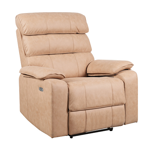 КРЕСЛО РЕКЛАЙНЕР COMFORT LOUNG - HK034-04 LIGHT BROWN(БРАУНИ 51-042)
